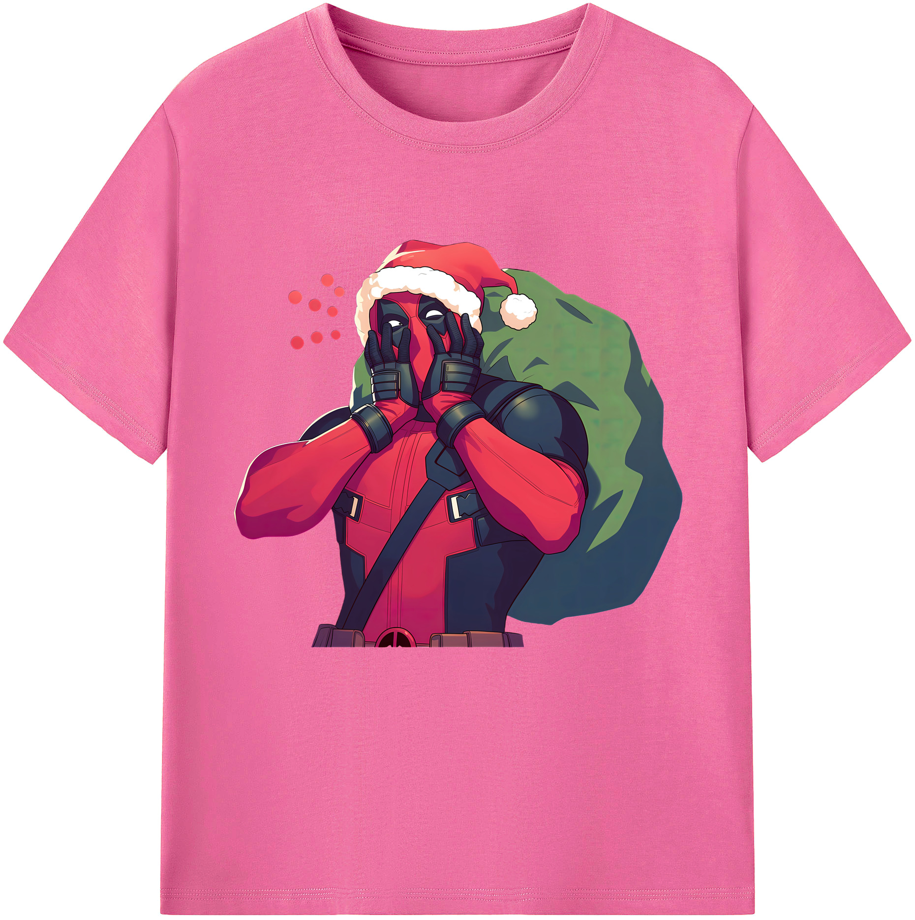 （画像用） Deadpool デッドプール レディースカジュアルプリントTシャツ（綿100％）